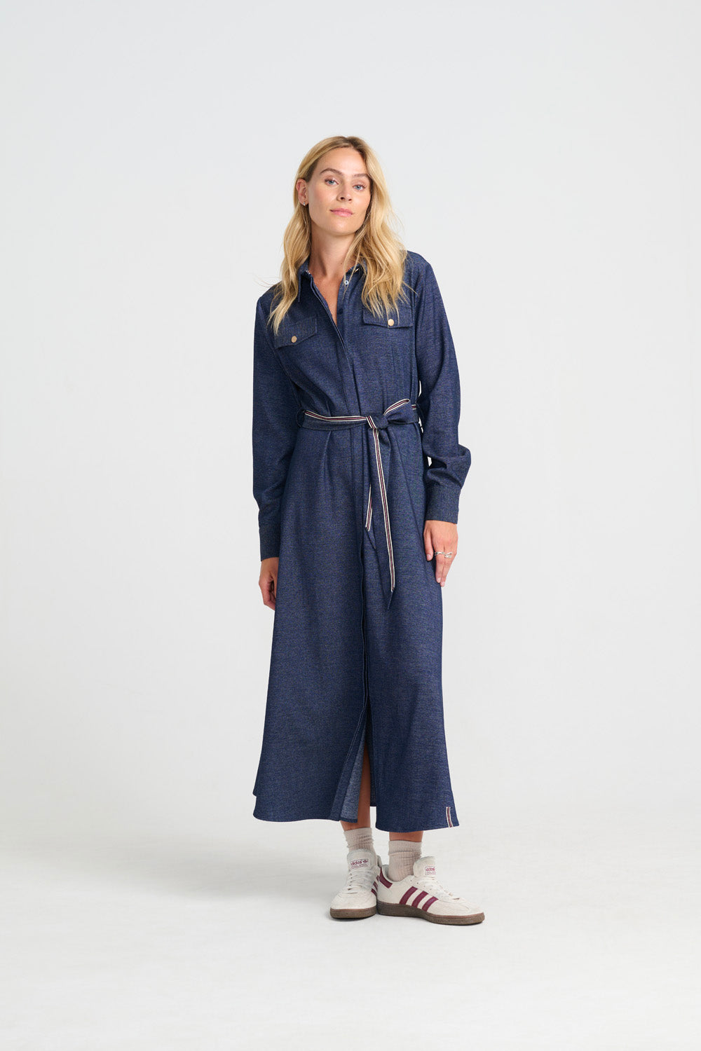 Hardy Dress - Blue Denim