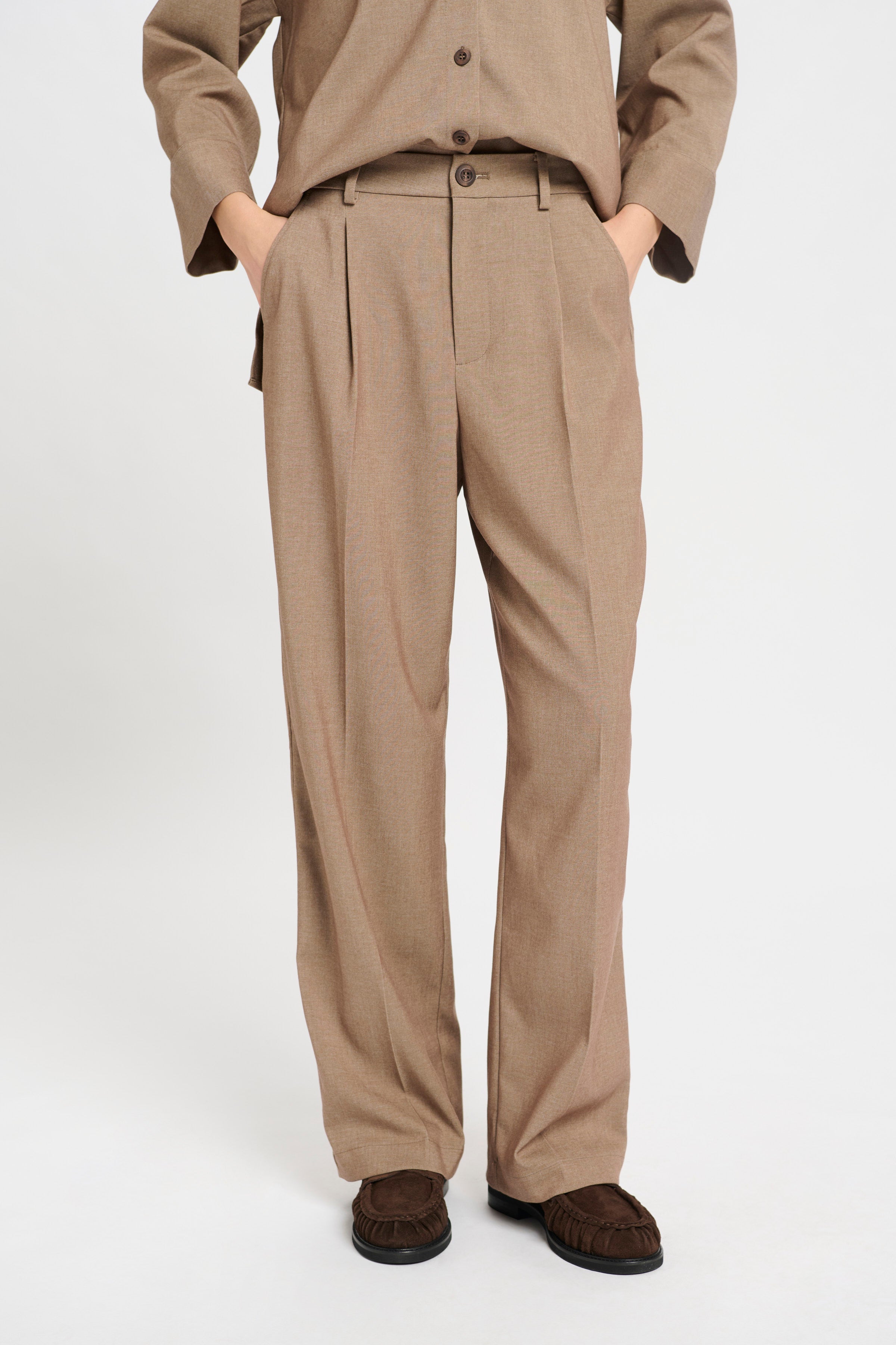 Dolly Pants - Dark sand