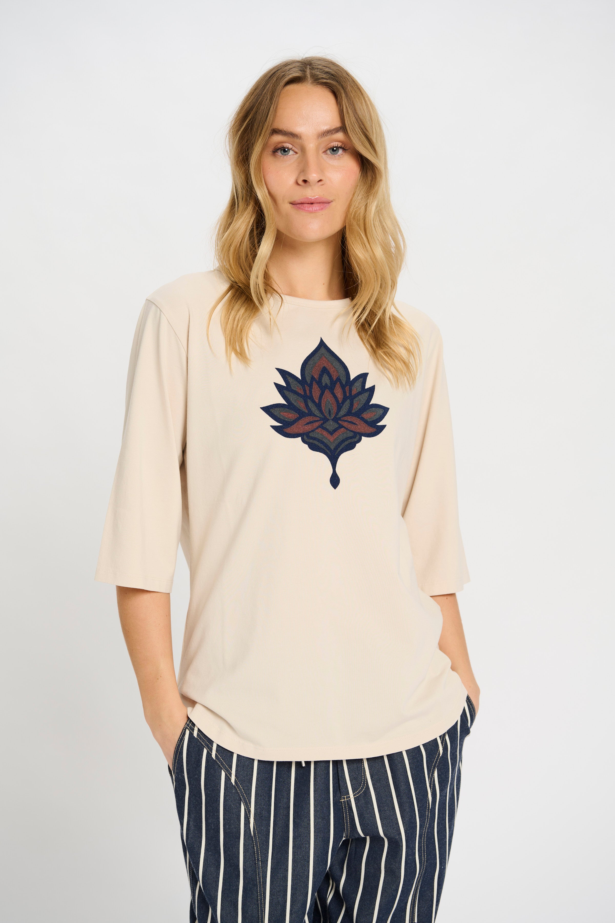 Knight Tee - Dark Blue Mix