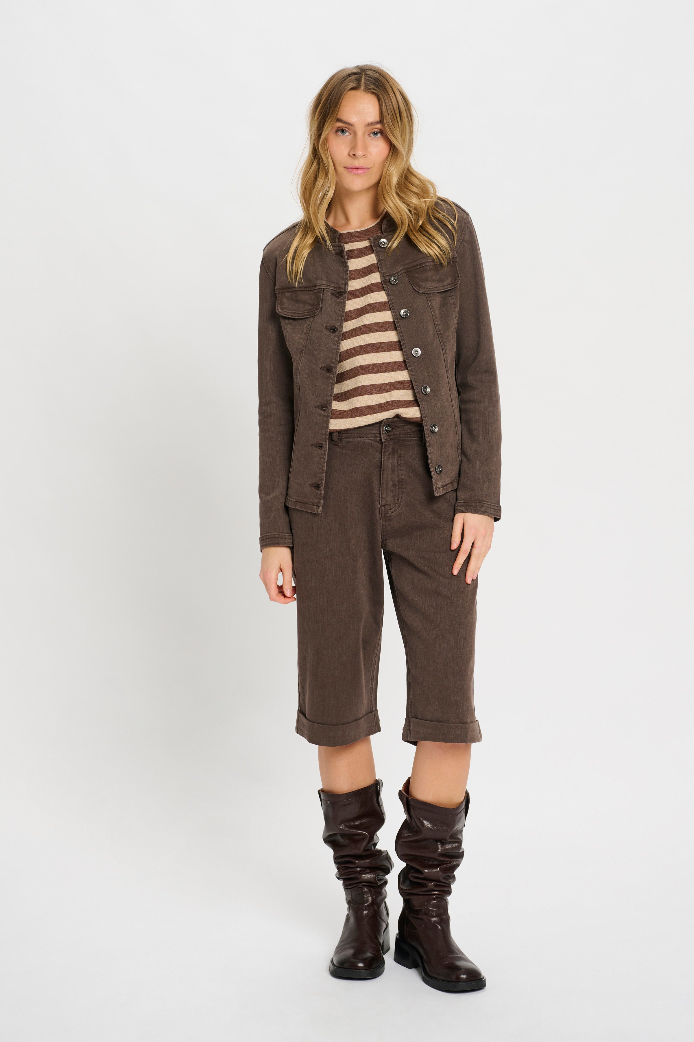 Uzo Jacket - Choco