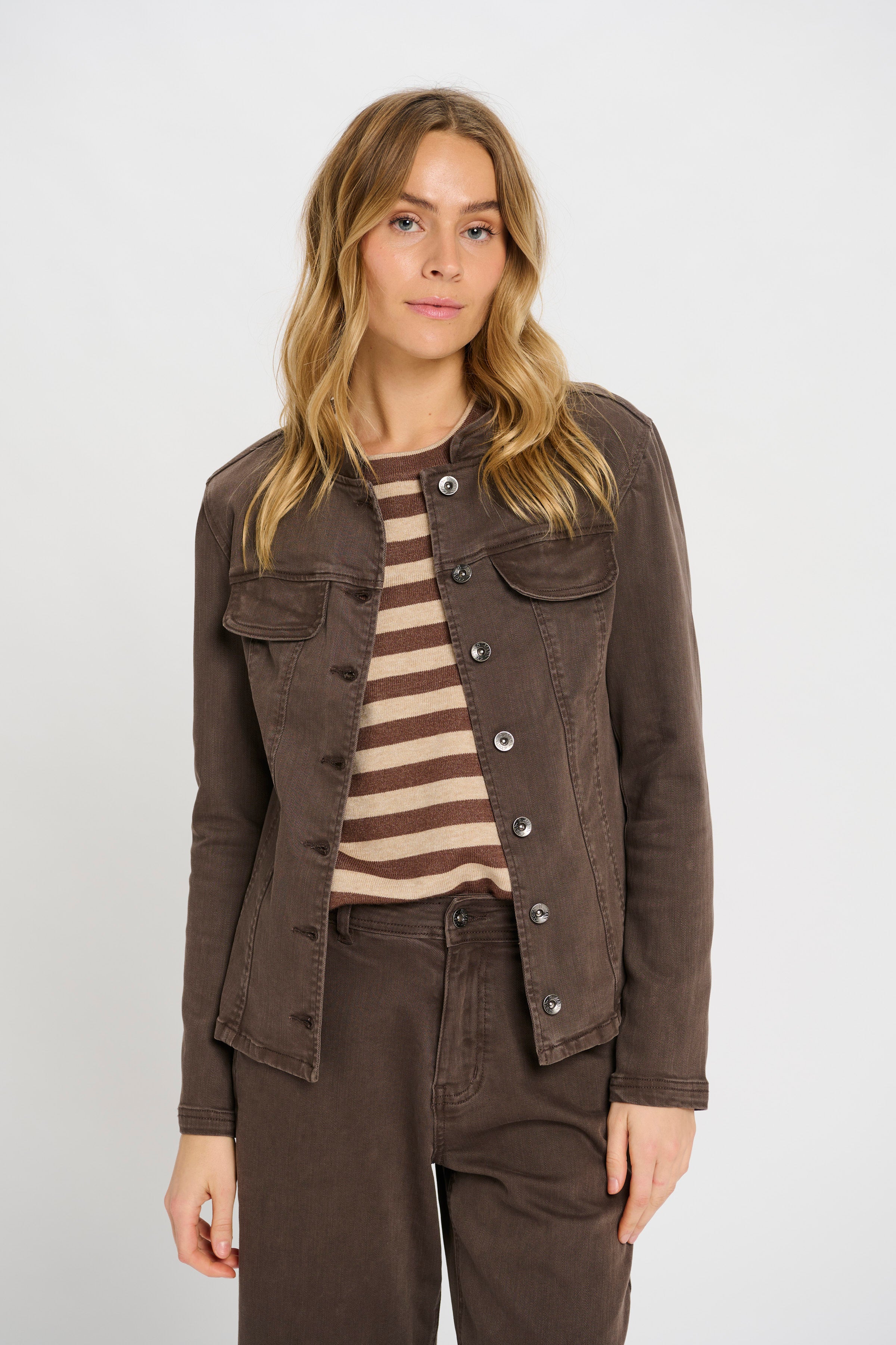 Uzo Jacket - Choco