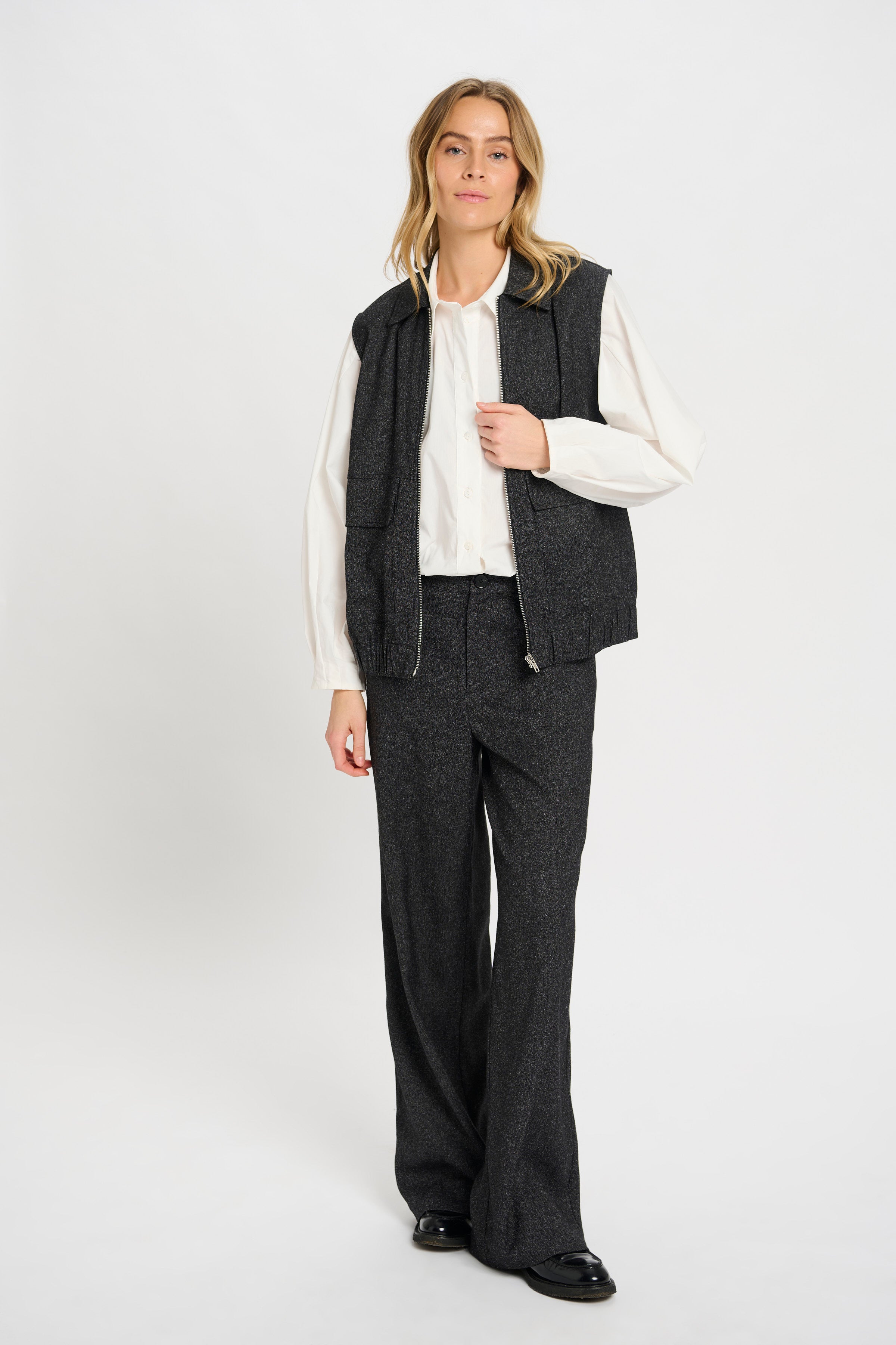 Minnelli Pants - Dark grey