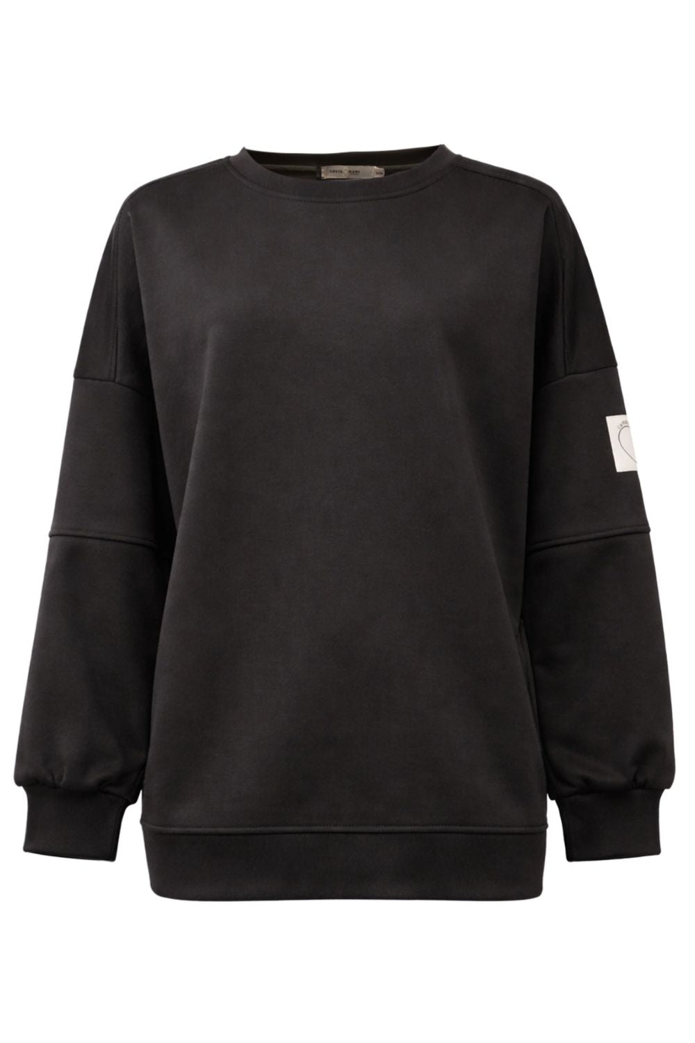 Alba Solid sweat - Black