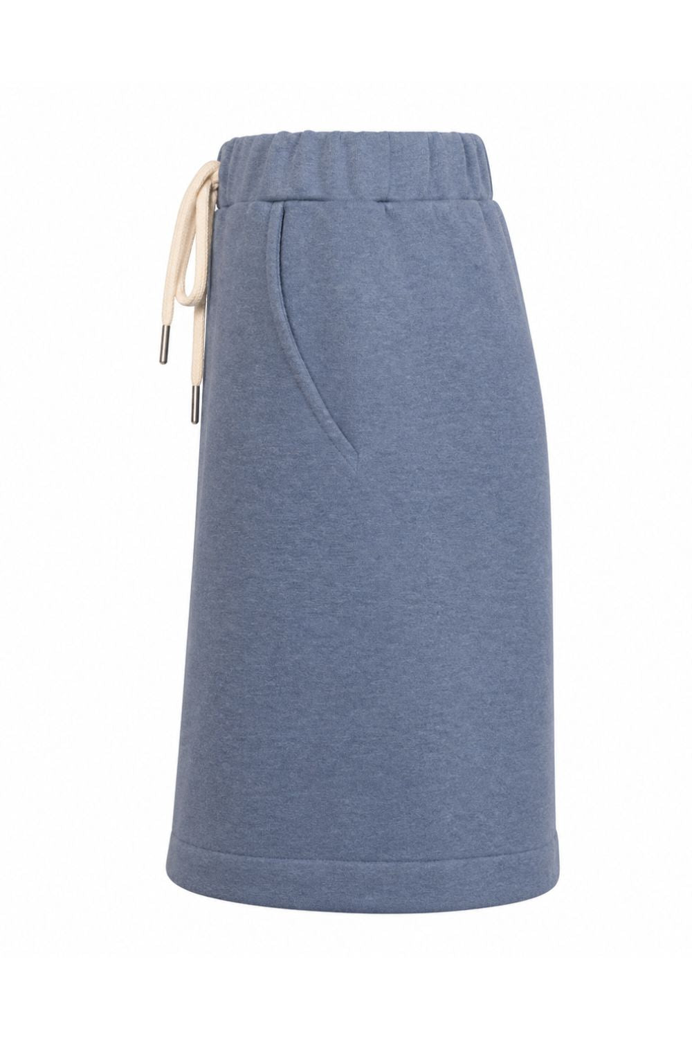 Costamani Alba Pencel Solid Skirt Skirts Dusty Blue