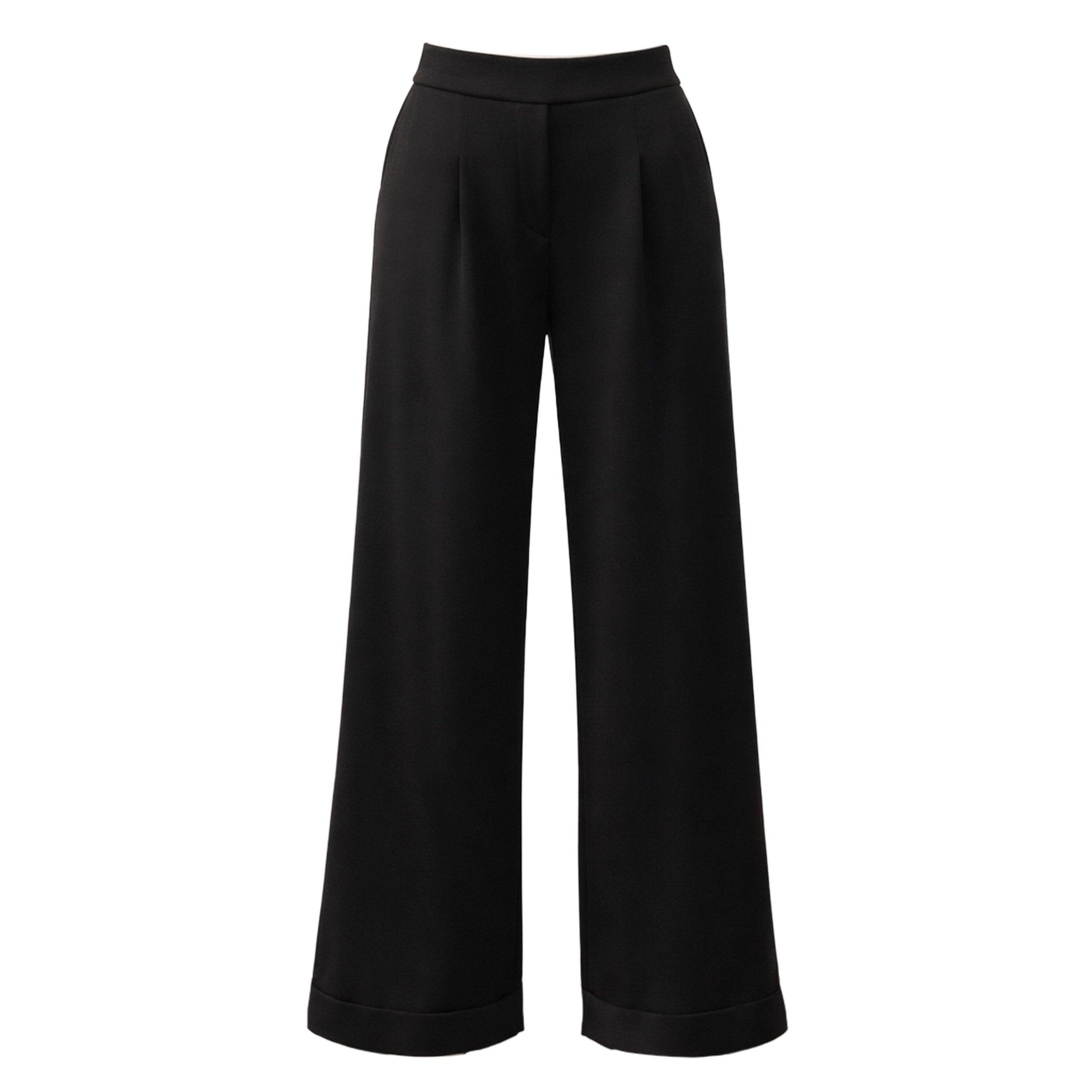 Costamani Alba Solid Pants Pants Black