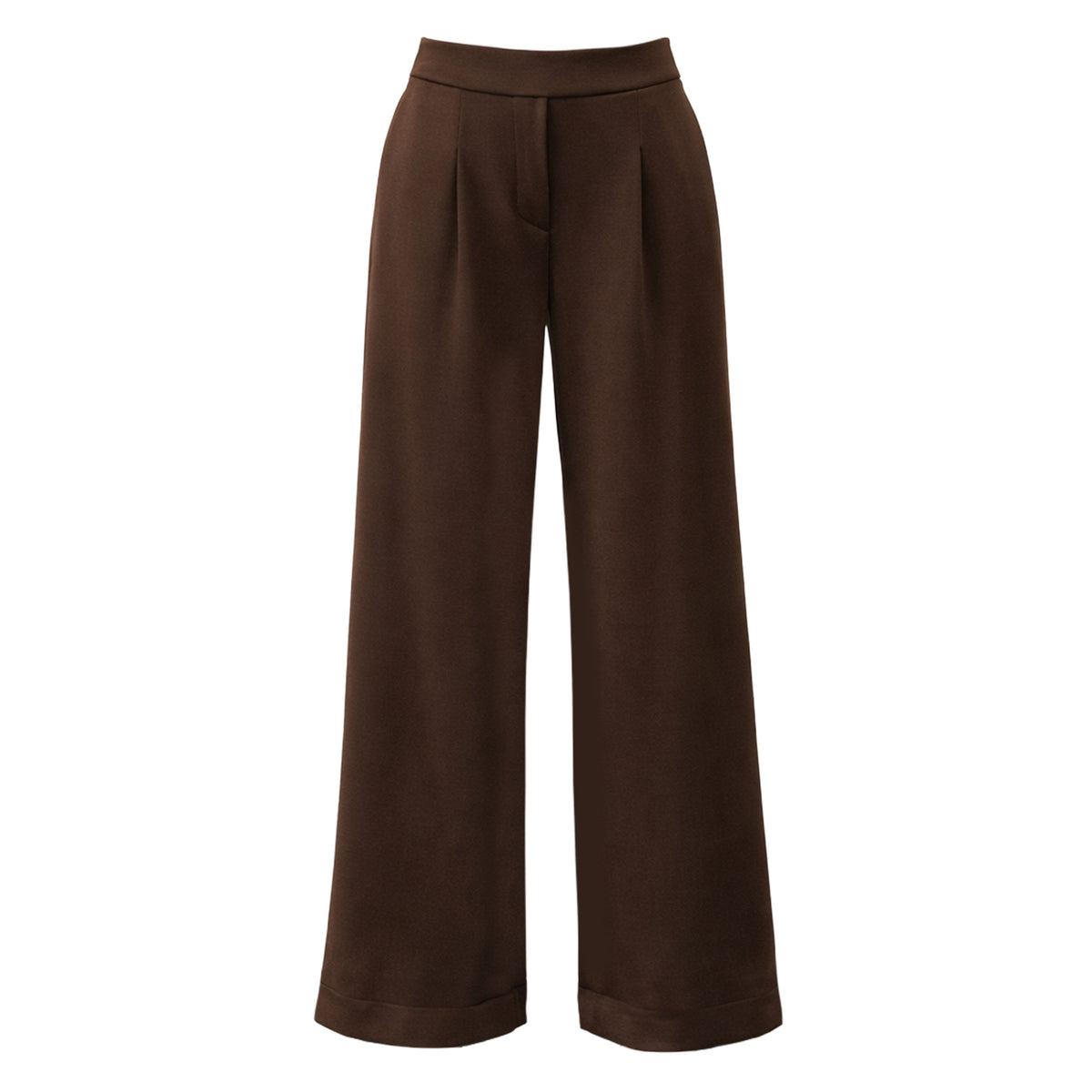Costamani Alba Solid Pants Pants Choco