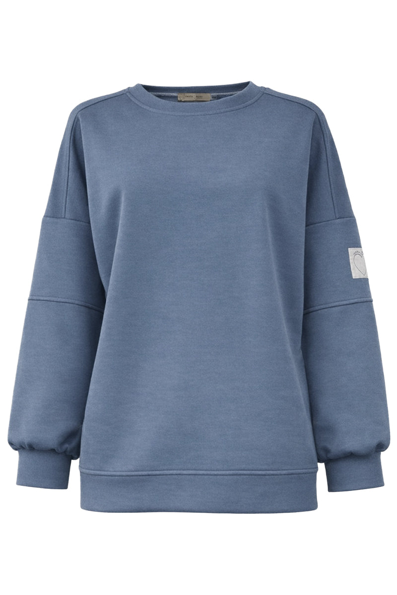 Costamani Alba Solid sweat Sweats Dusty Blue