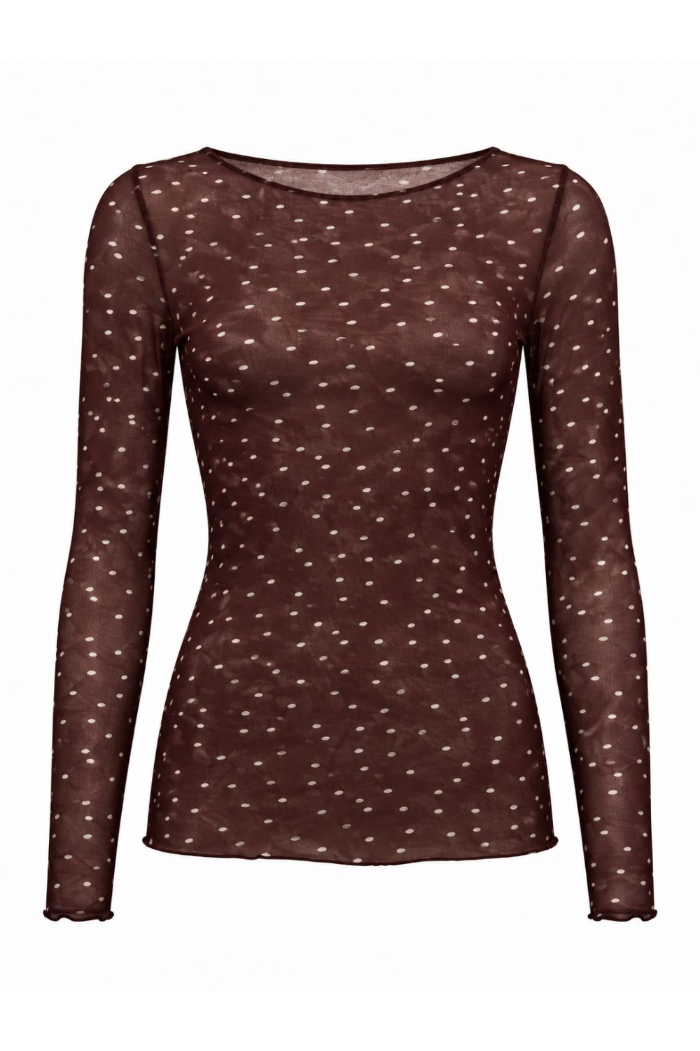 Costamani Allie Dot Blouse Blouse Burgundy