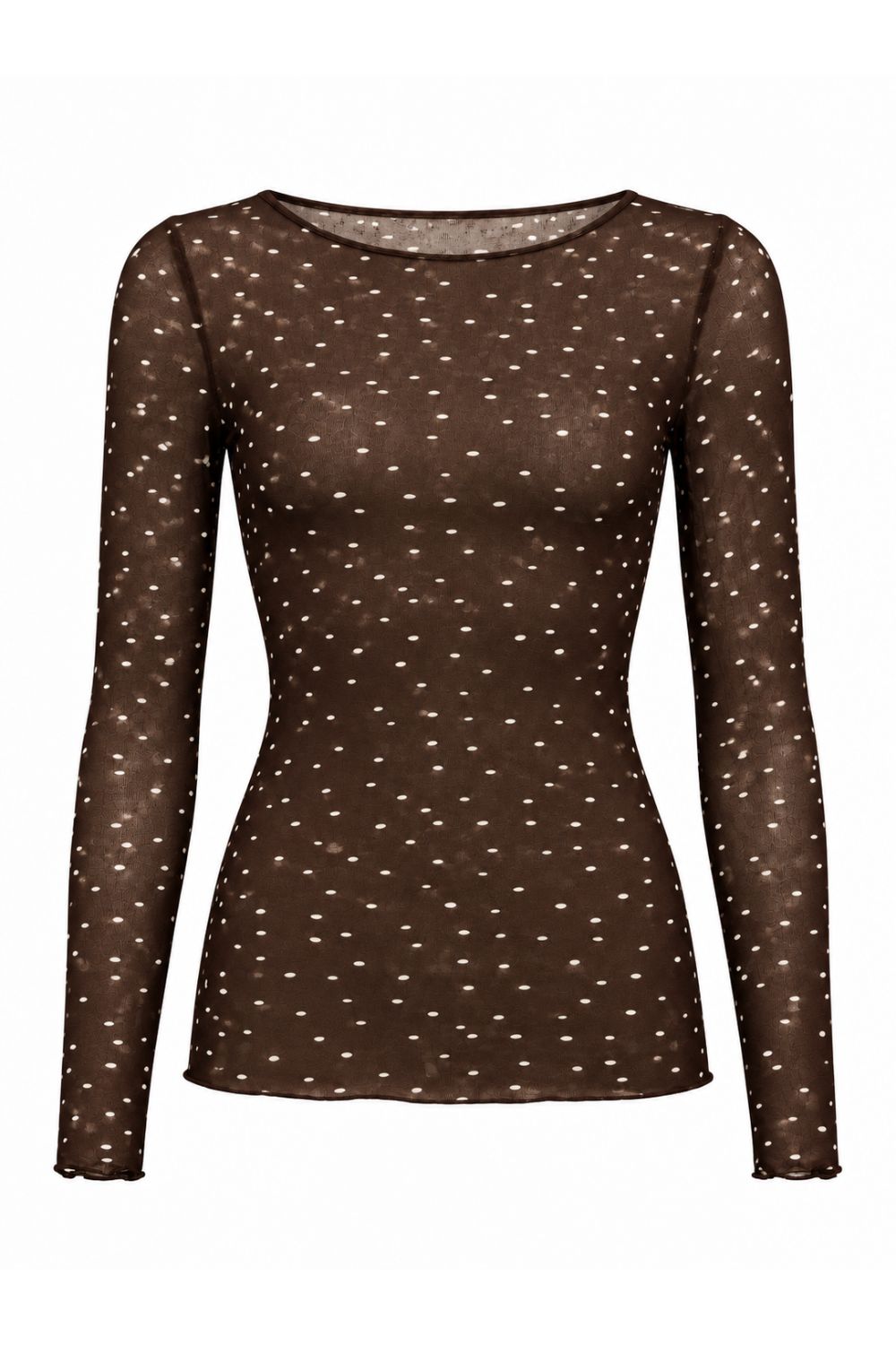 Costamani Allie Dot Blouse Blouse Choco