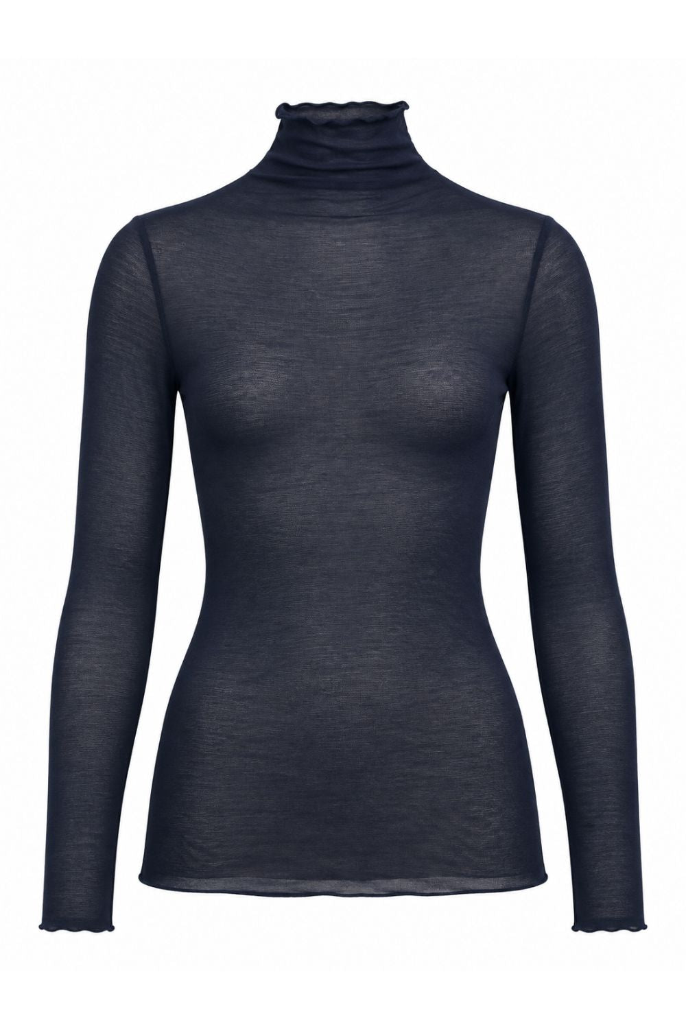 Costamani Allie Turtle Neck Blouse Navy