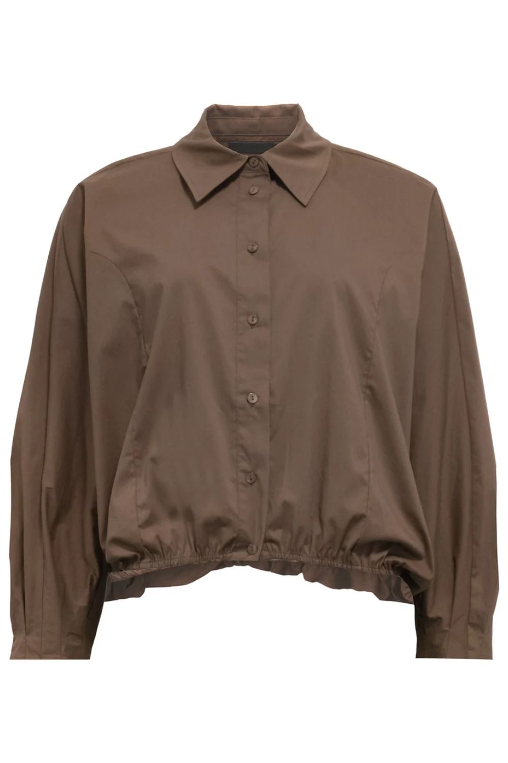 Balloon L/S Shirt - Choco