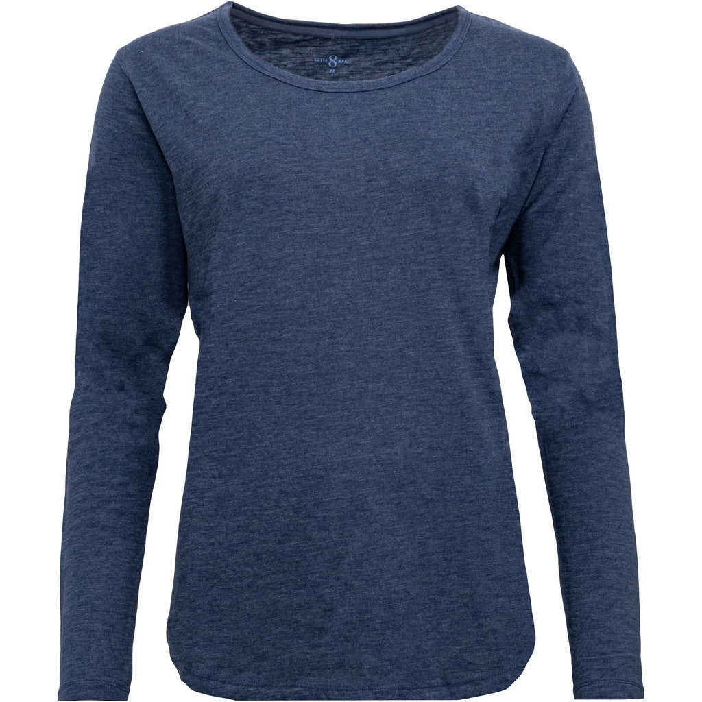Costamani Basic L/S Tee T-shirts Dark blue
