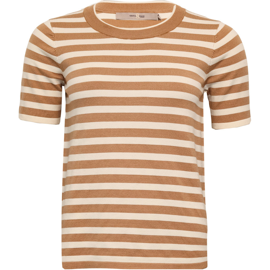 Costamani Blondie Stripe knit Knits Whisper White Stripe
