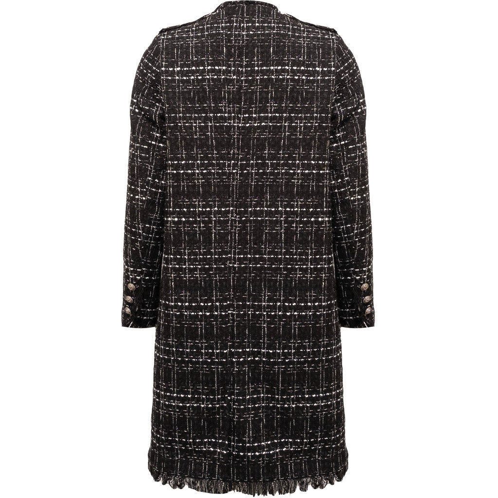 Costamani Bouchle Long Jacket Jacket Black