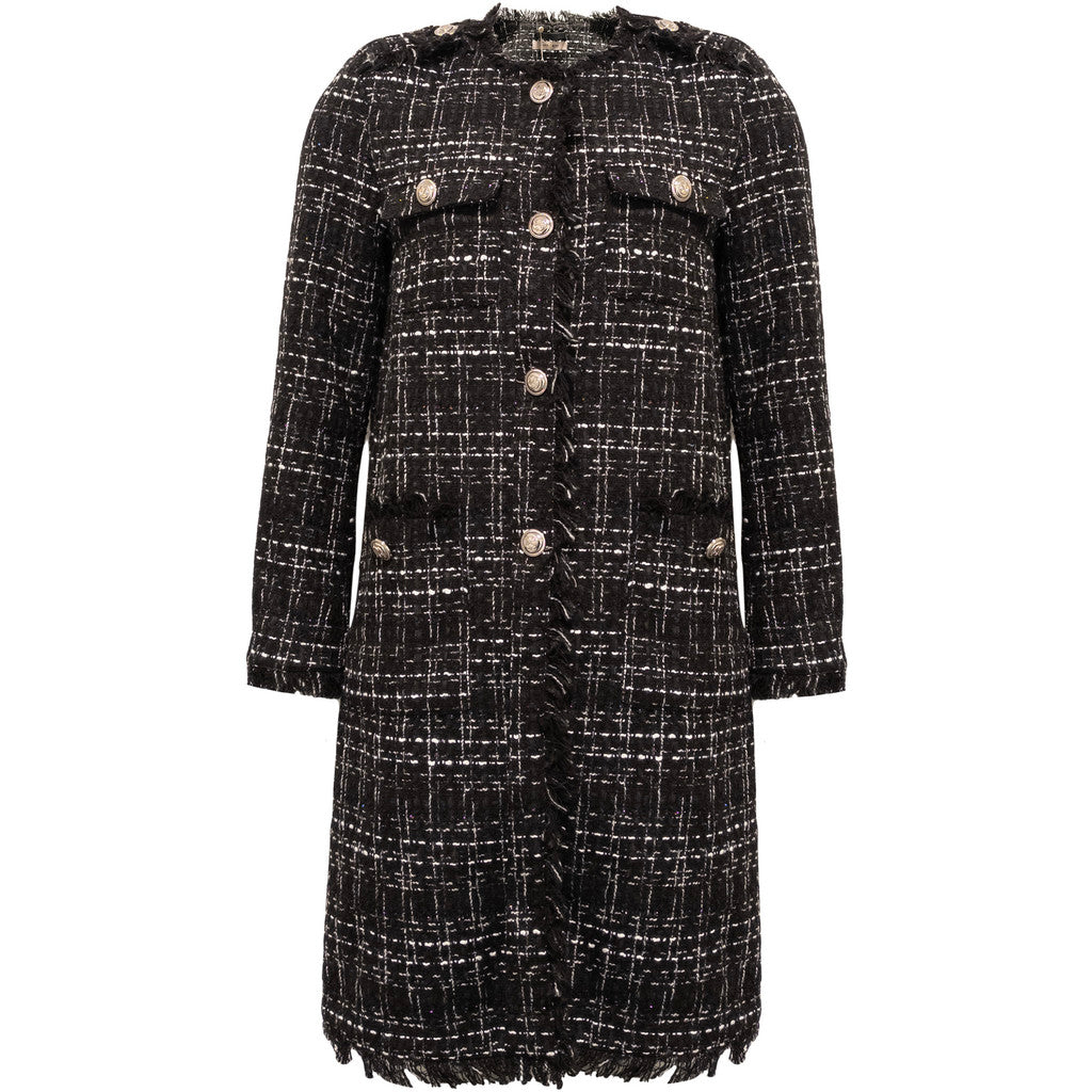 Costamani Bouchle Long Jacket Jacket Black