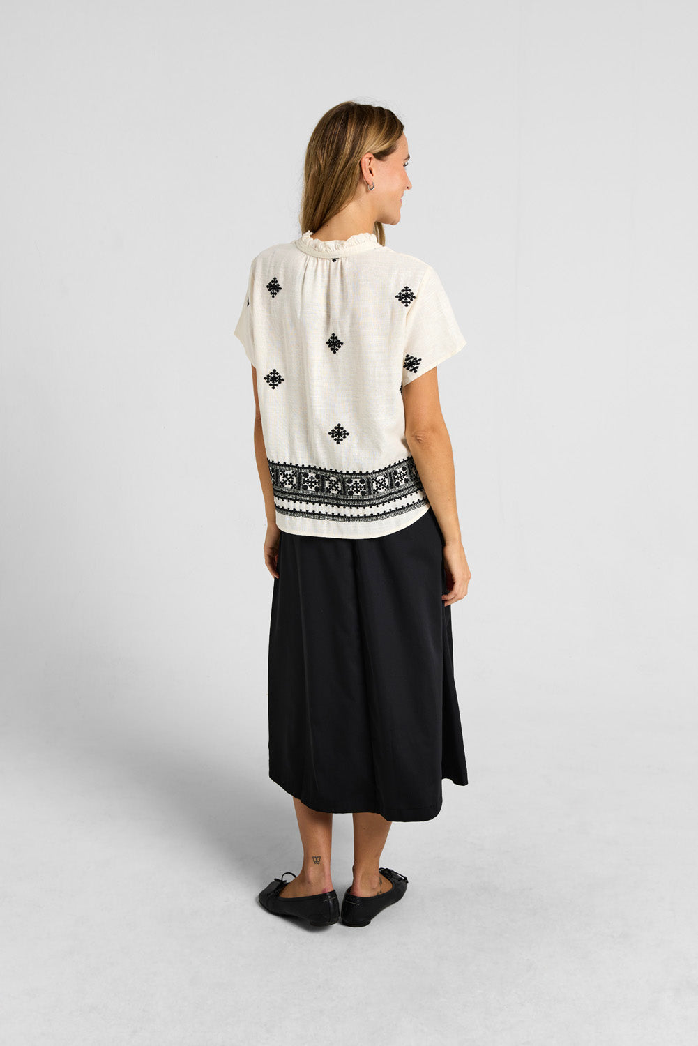 Costamani Brick Skirt Skirts Black