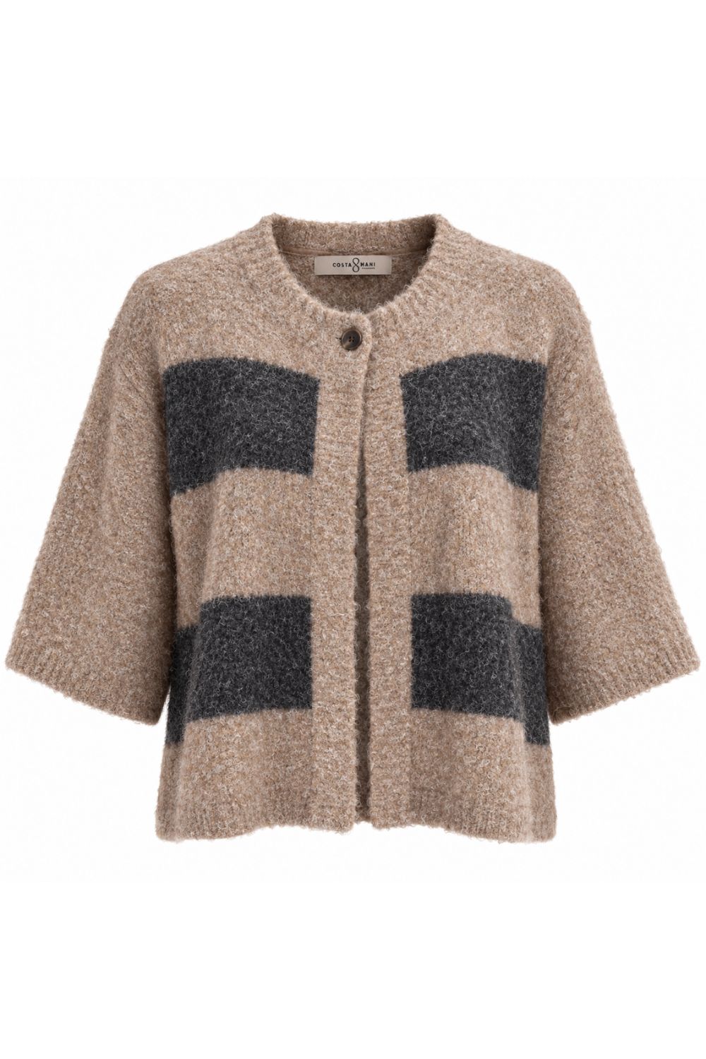 Costamani Cassie Cardigan Knits Sand / Grey