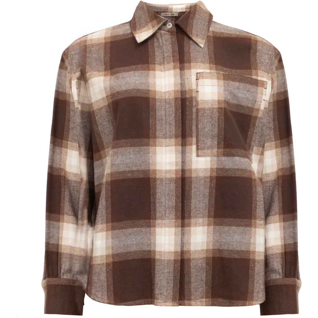 Costamani Check Shirt Shirts Choco Check