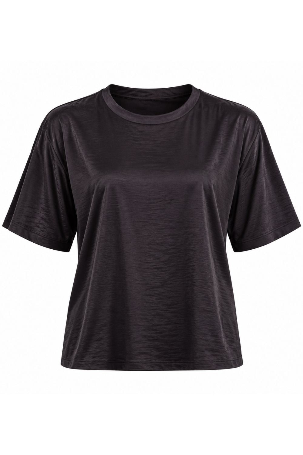 Costamani Clip S/S Blouse Blouse Dark grey