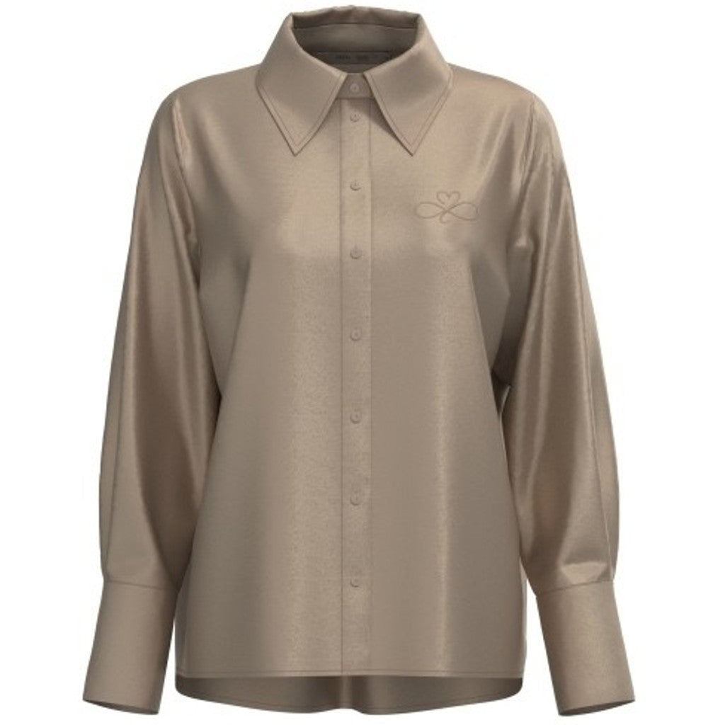 Costamani Clip Shirt Shirts Dark sand