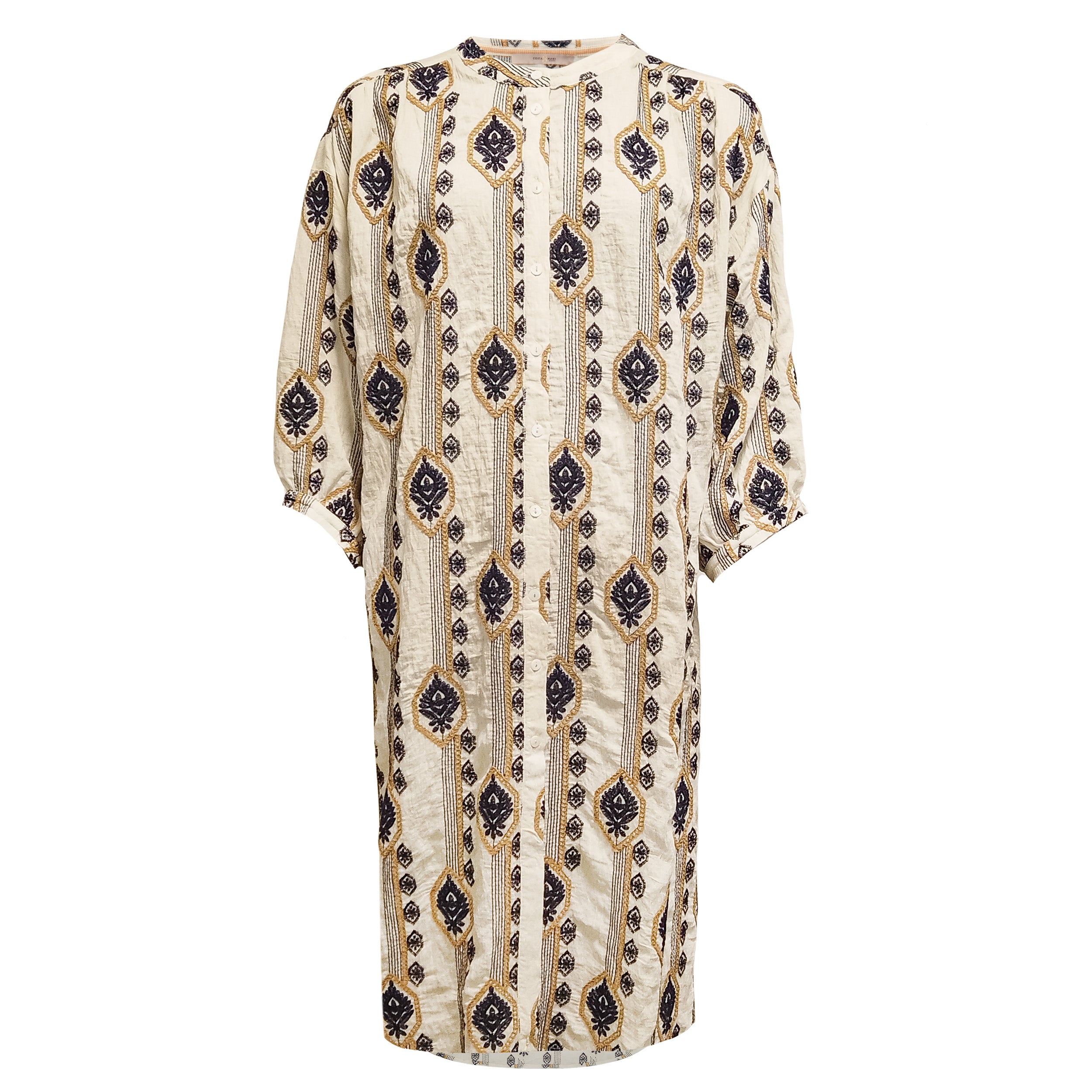 Costamani Crocus Dress Dresses Dark Blue Pattern