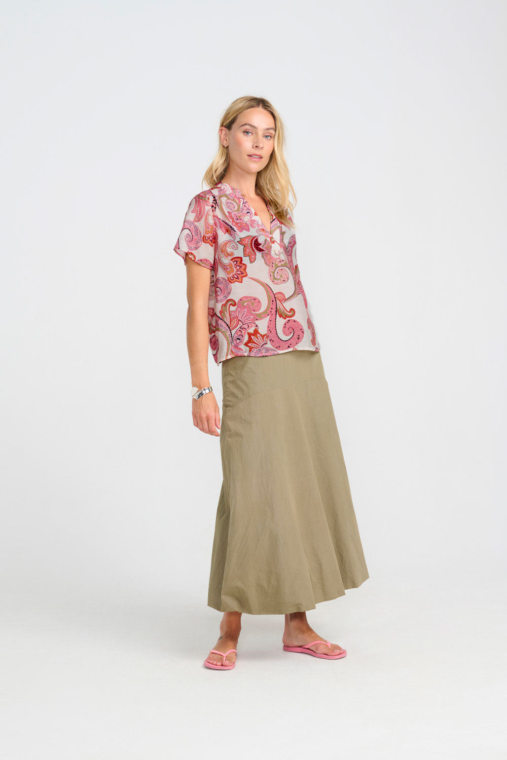 Costamani Daffodil Blouse Blouse Pink flower