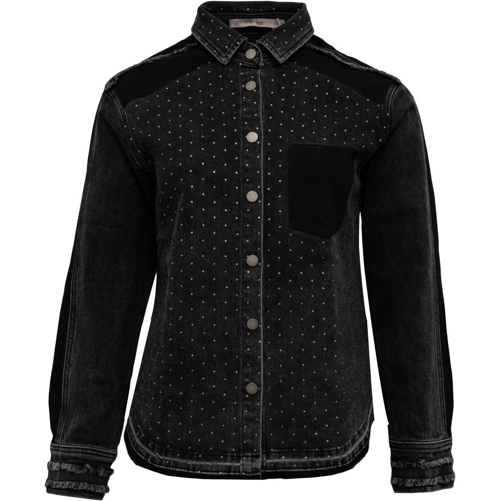 Costamani Denim Dot Shirt Shirts Grey Denim