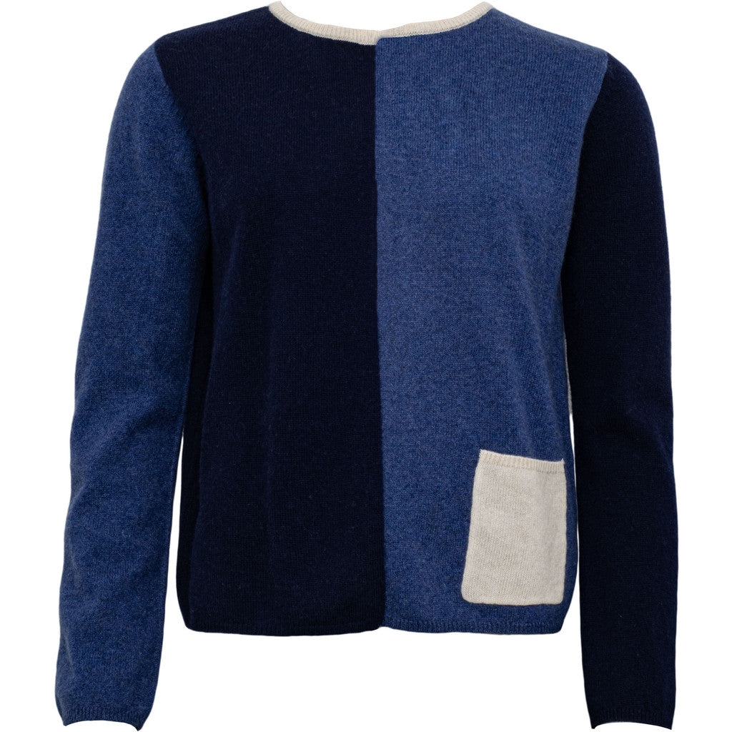 Costamani Dixie Mix Cardigan Knits Blue/Sand