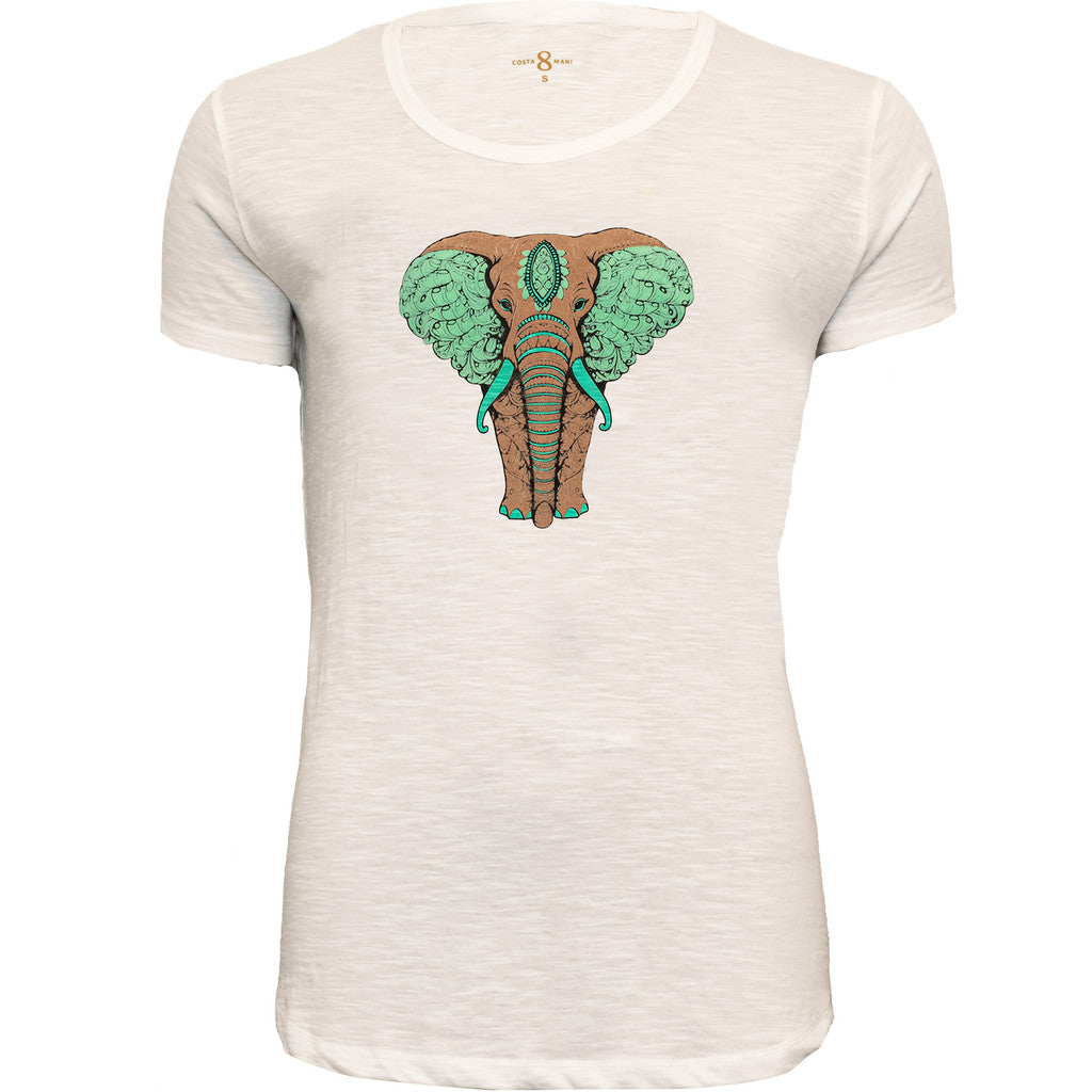 Costamani Elephant Tee T-shirts Aqua Mix