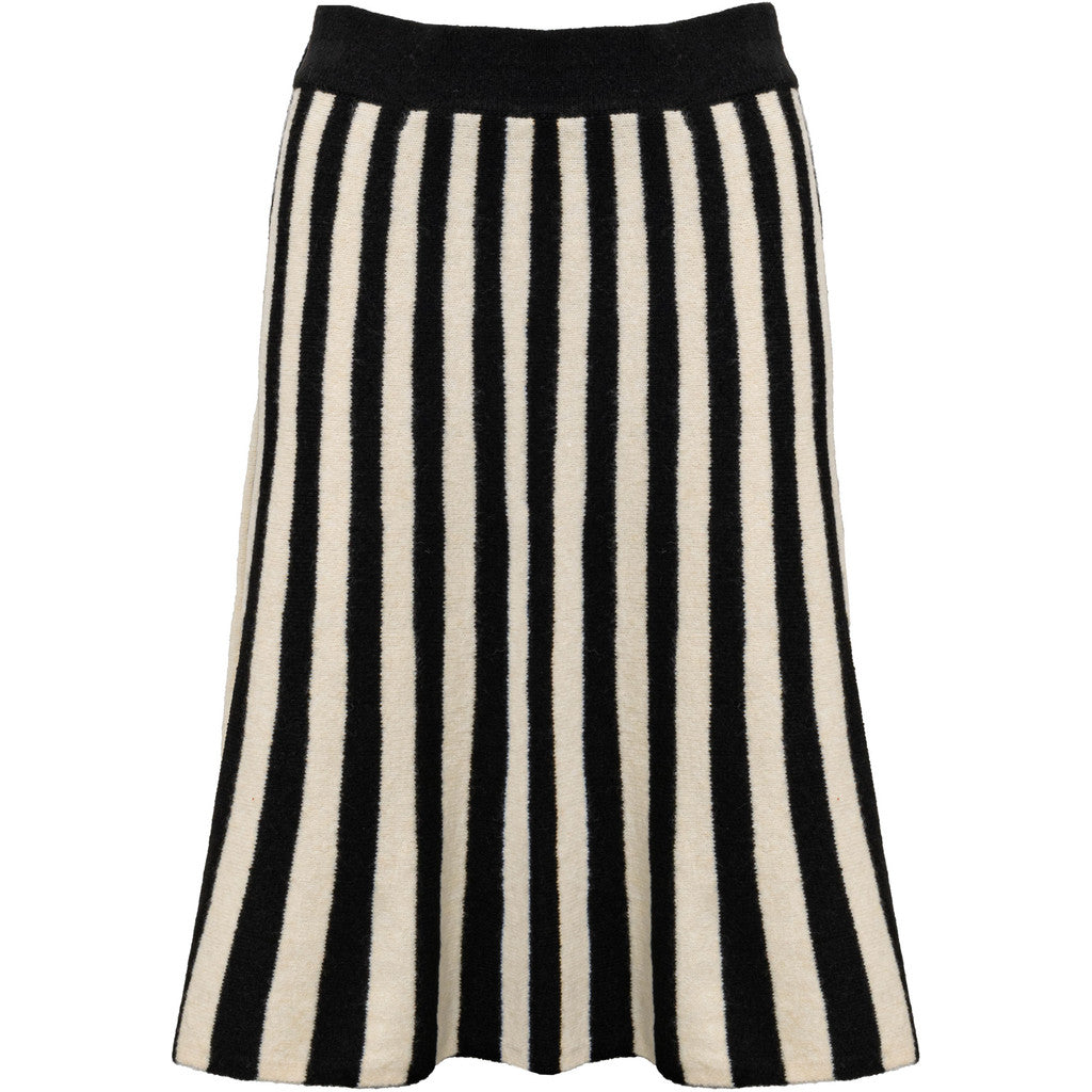 Costamani Emmaline Skirt Knits Black Stripe
