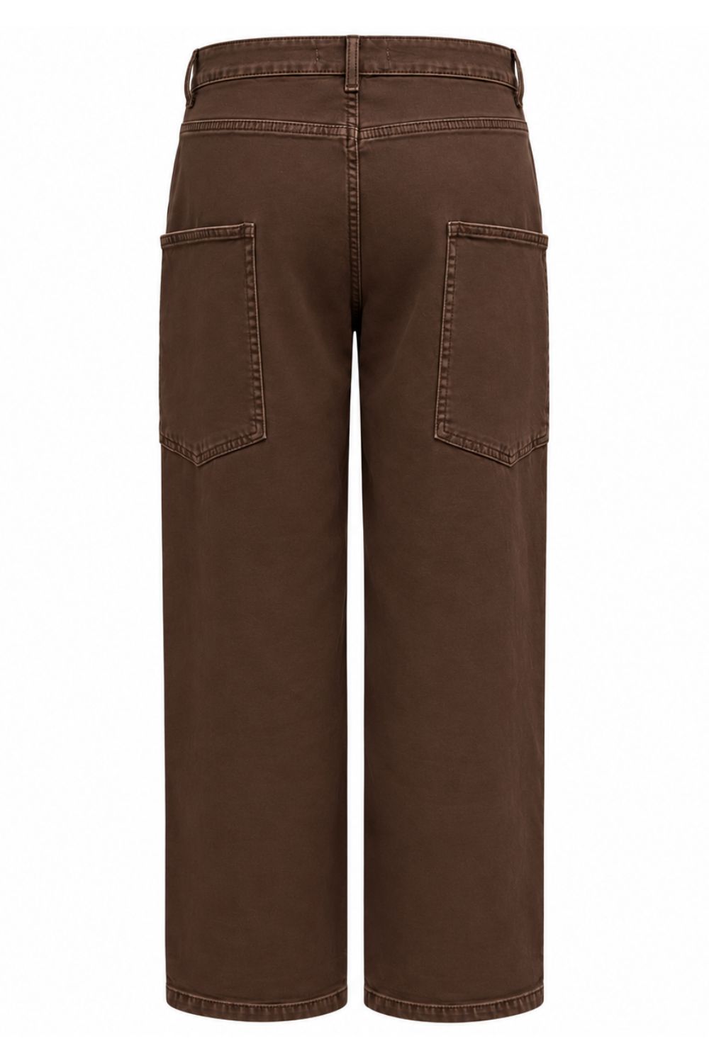 Costamani Freddy Solid Barrel Jeans Choco
