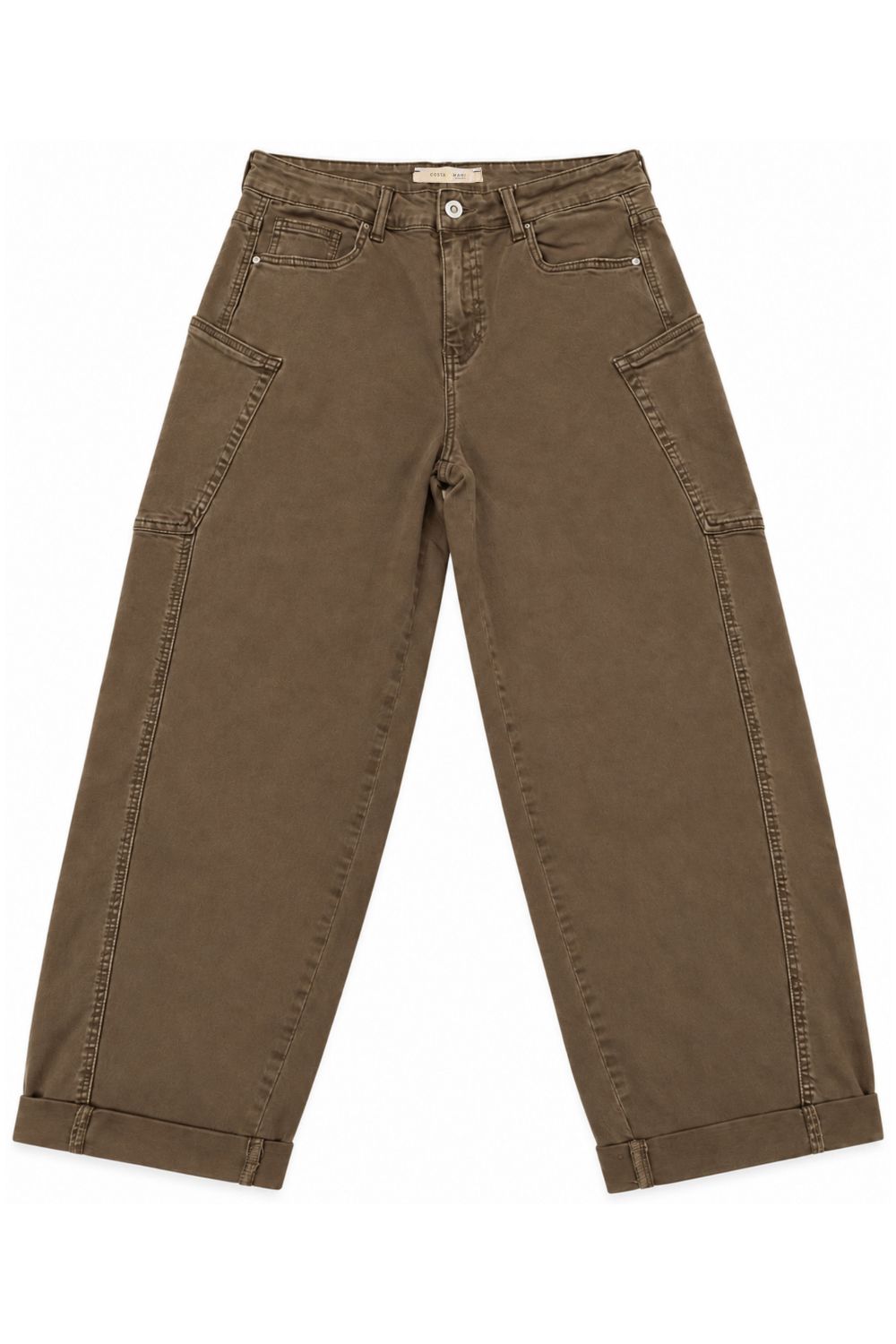 Costamani Freddy Solid Barrel Jeans Deer