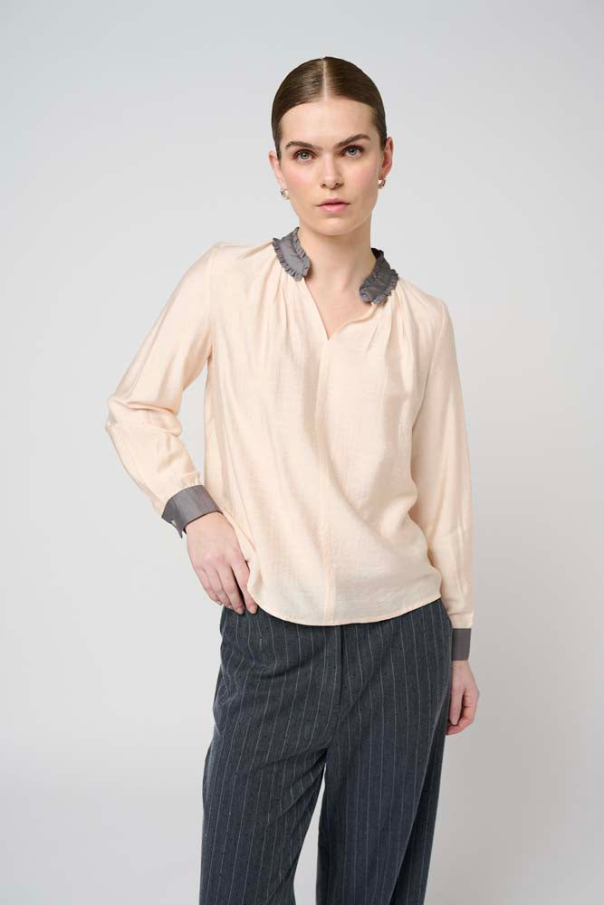 Costamani Gabriel Shirt Shirts Whisper/Grey