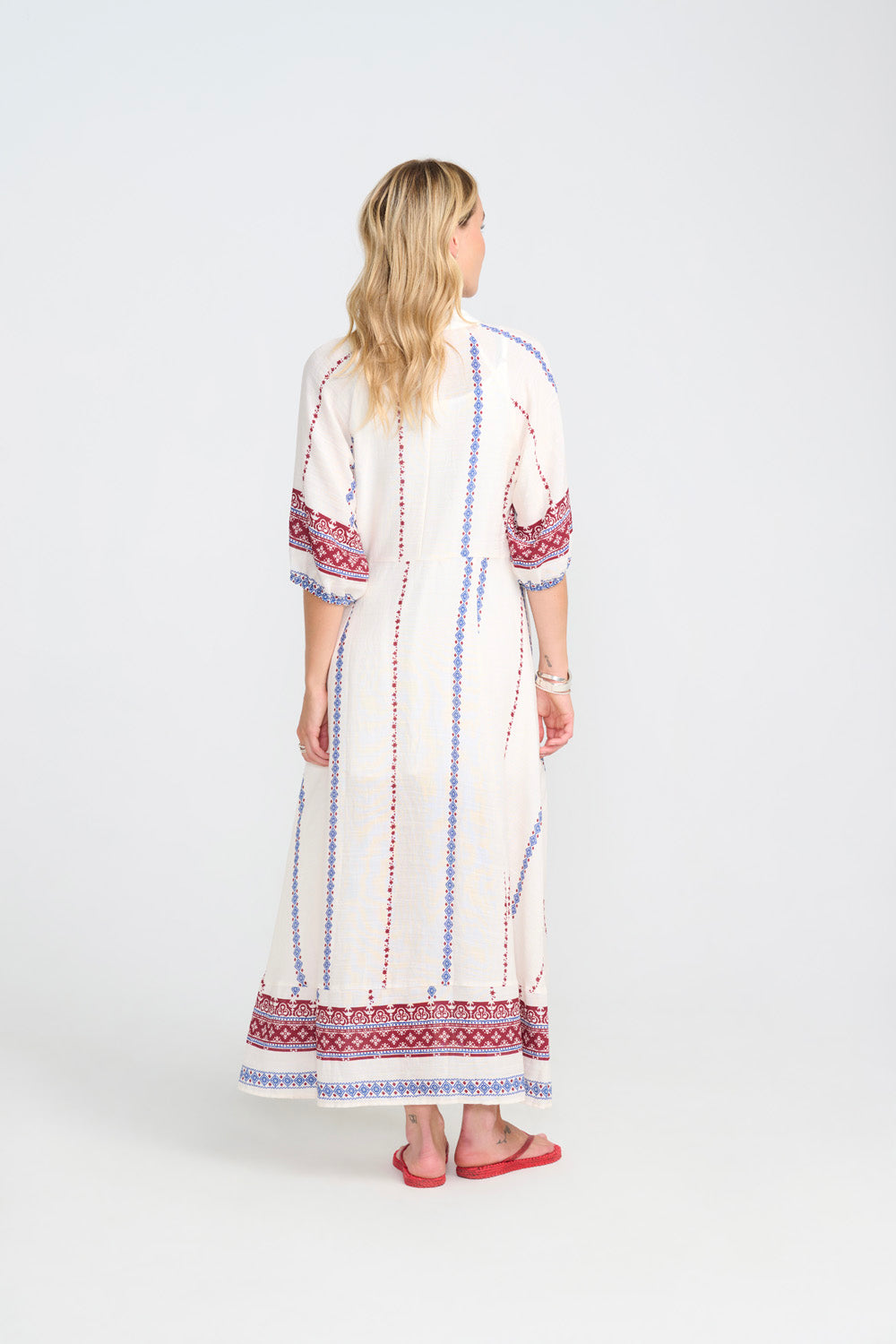 Costamani Hyacinth Dress Dresses Red/Blue Combi