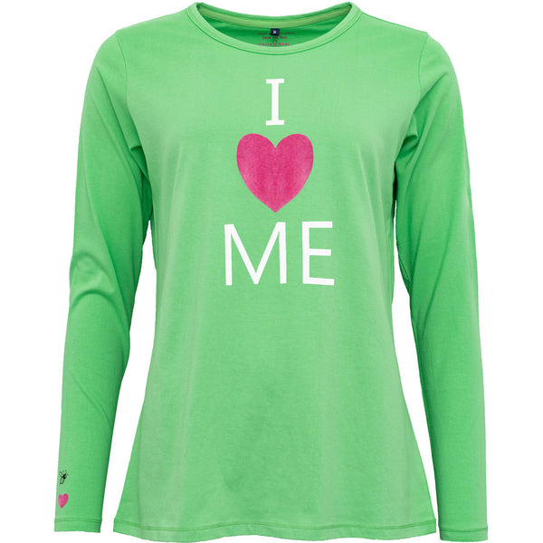 Costamani I Love Me T-shirts Green W/White