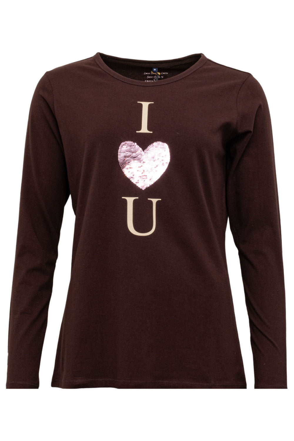 Costamani I Love U T-shirts Choco