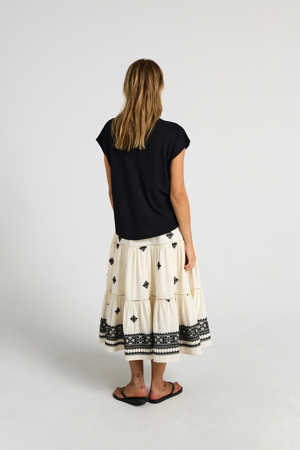Costamani Ice Skirt Skirts Black/Whisper Embo