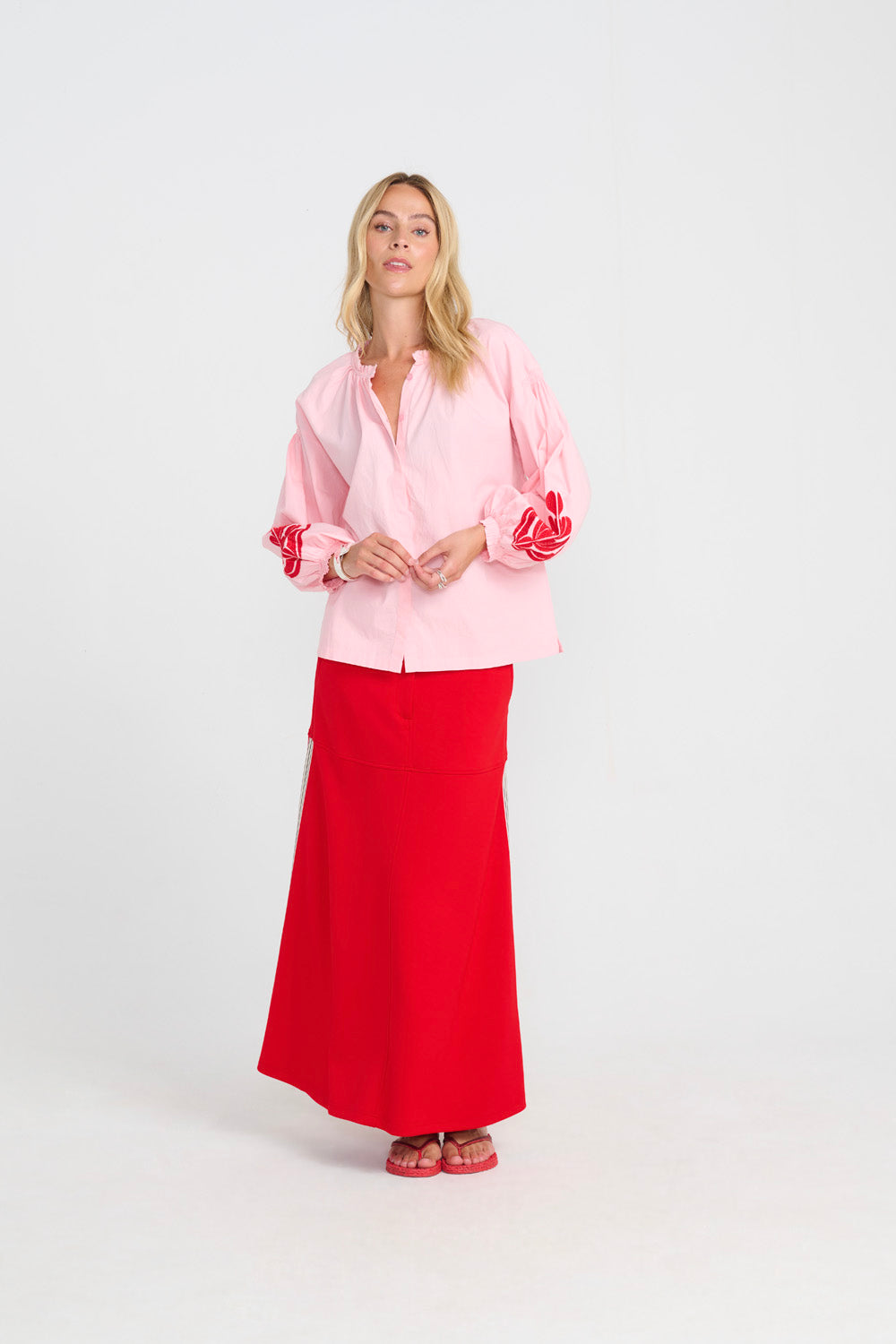 Costamani Julle Shirt Shirts Pink Red