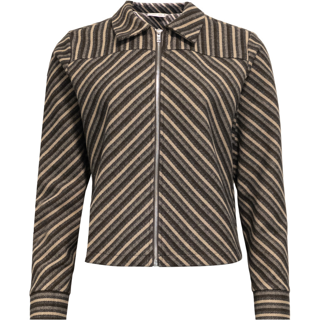 Costamani Kelly Jacket Jacket Choco Stripe