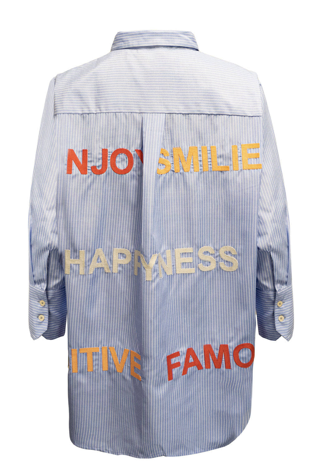 Costamani Letters Shirt Shirts Blue