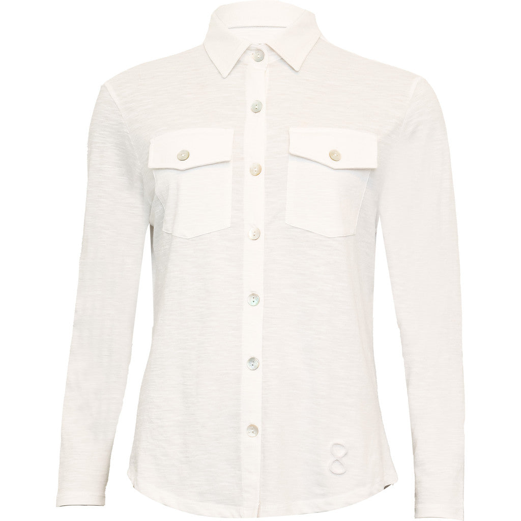 Costamani Logo Basic Shirt Shirts White