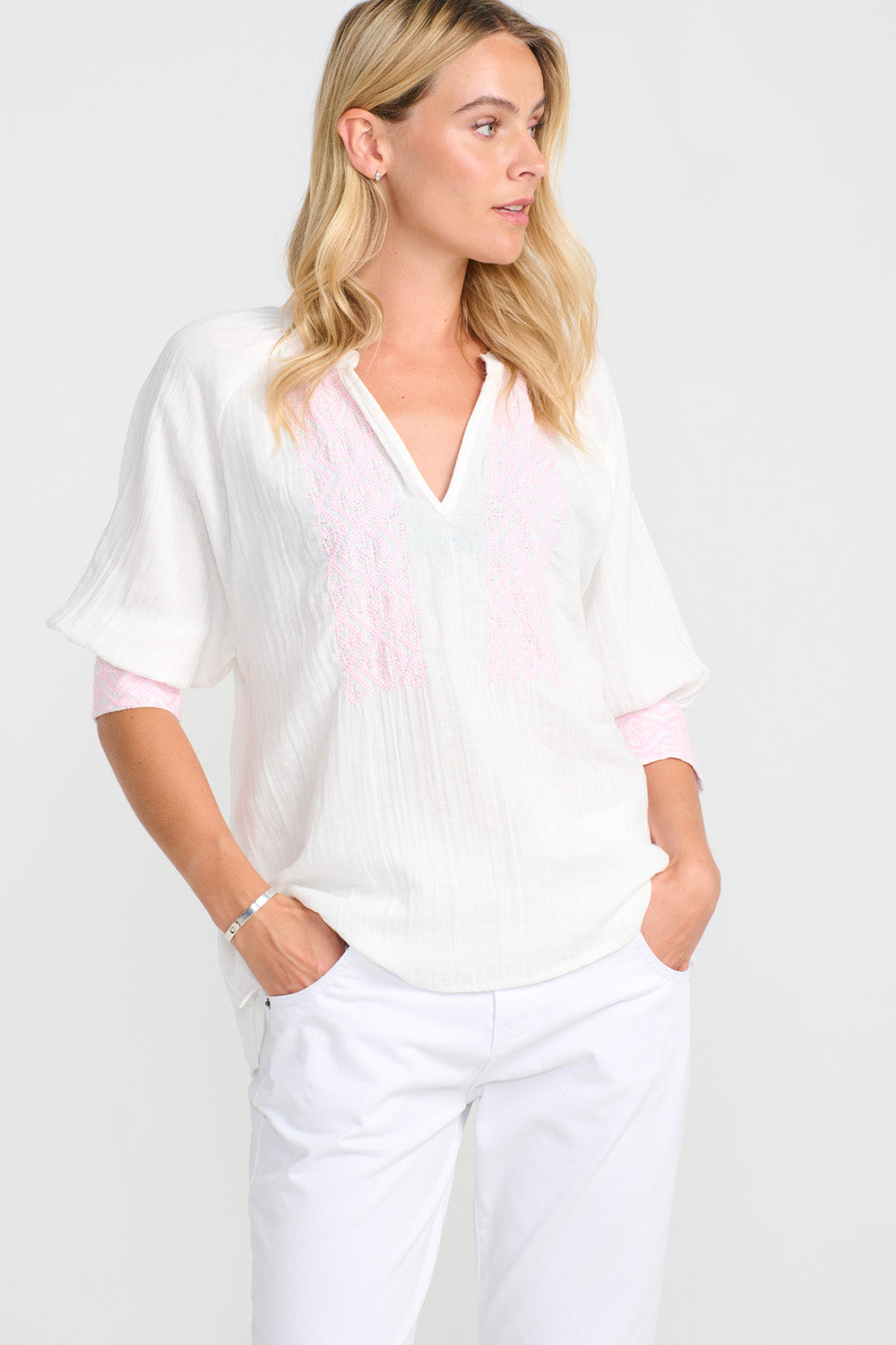 Costamani Louise Shirt Shirts Whisper/Pink