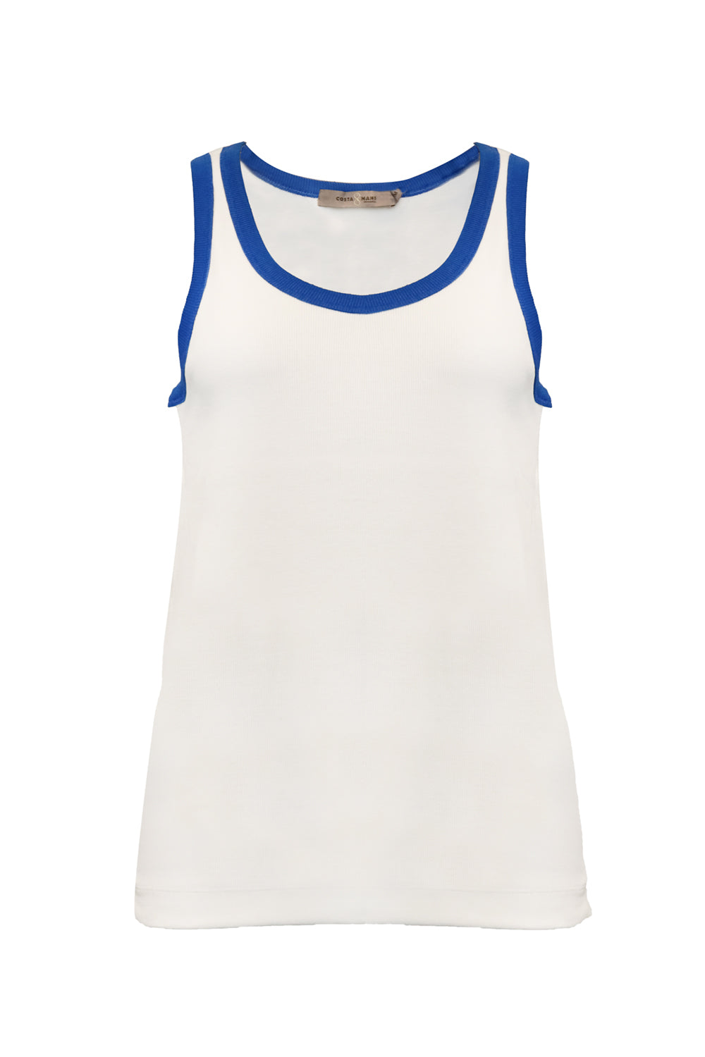 Costamani Love Top Tops White/Blue