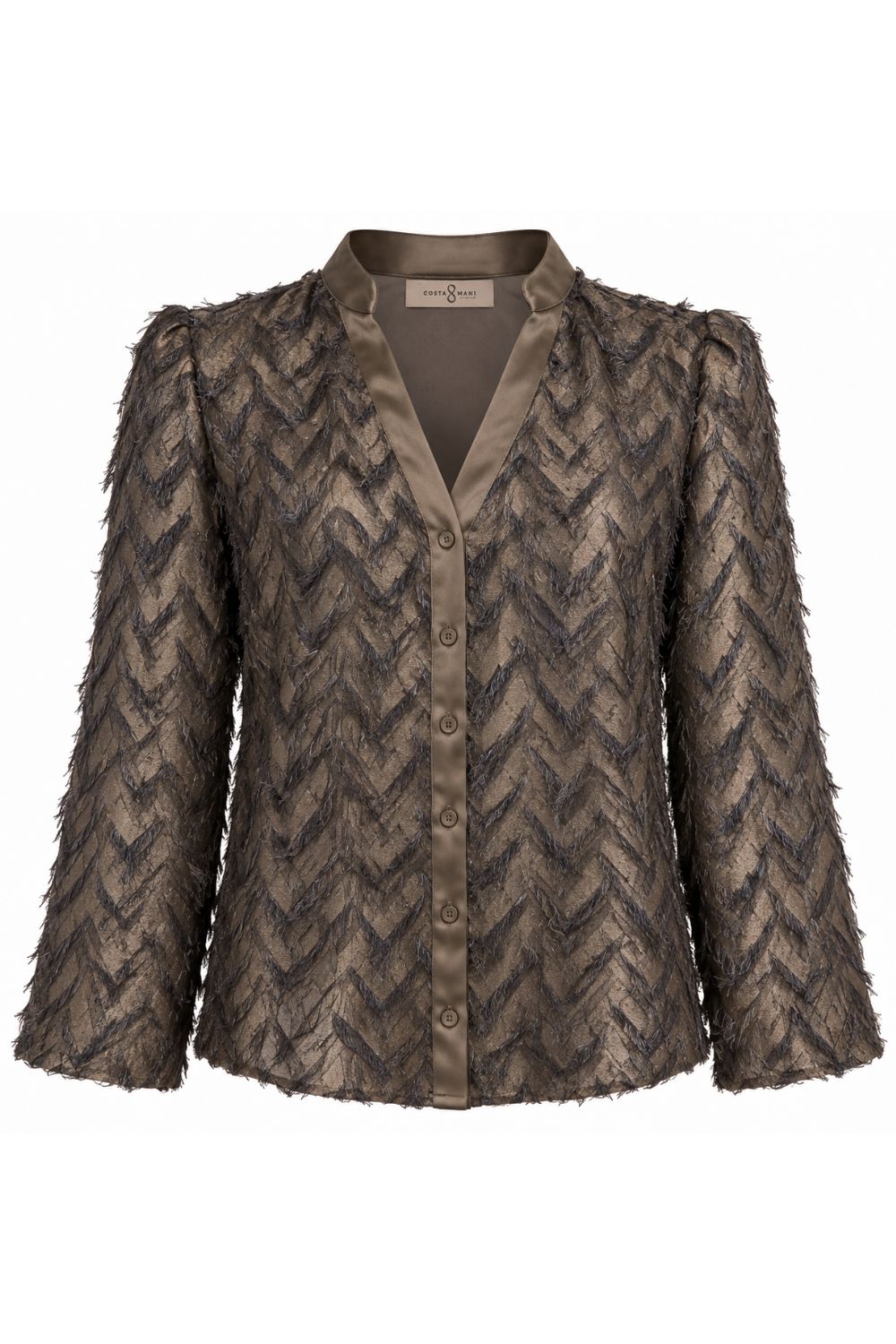 Costamani Maude Shirt Blouse Dark grey