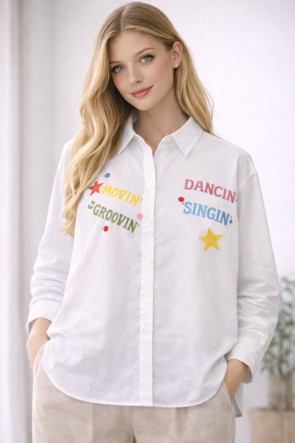 Costamani Mia Shirt Shirts White / Star