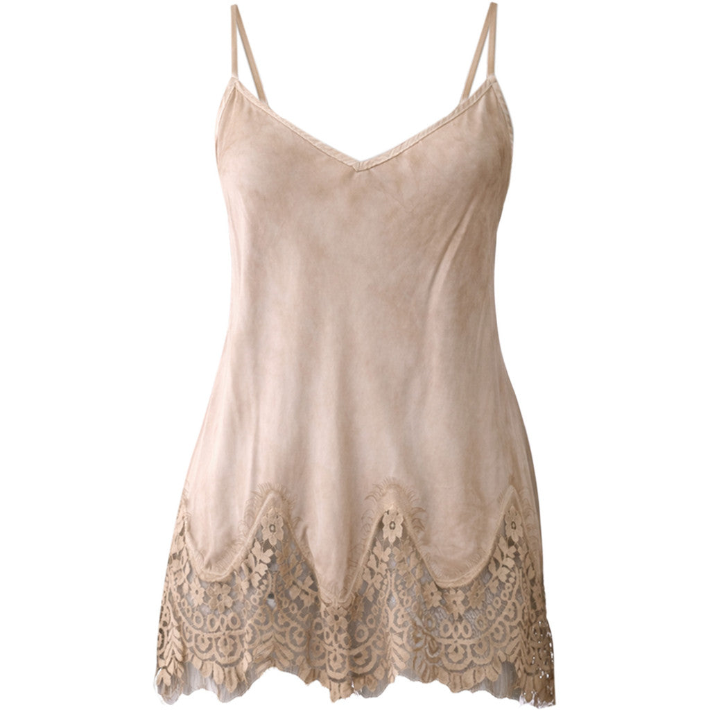 Costamani Mila Top Tops Golden sand