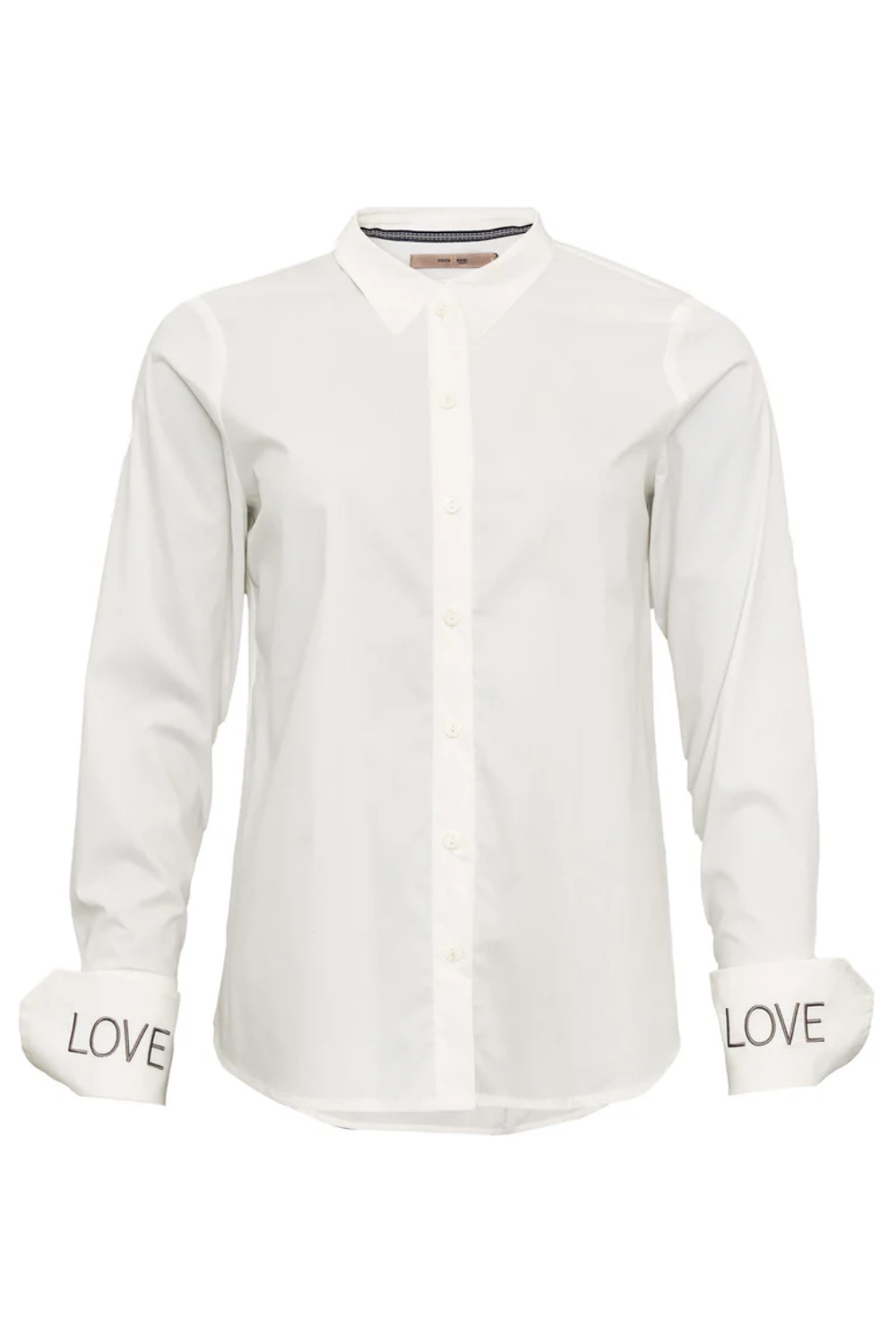Love Shirt - White / Grey Love