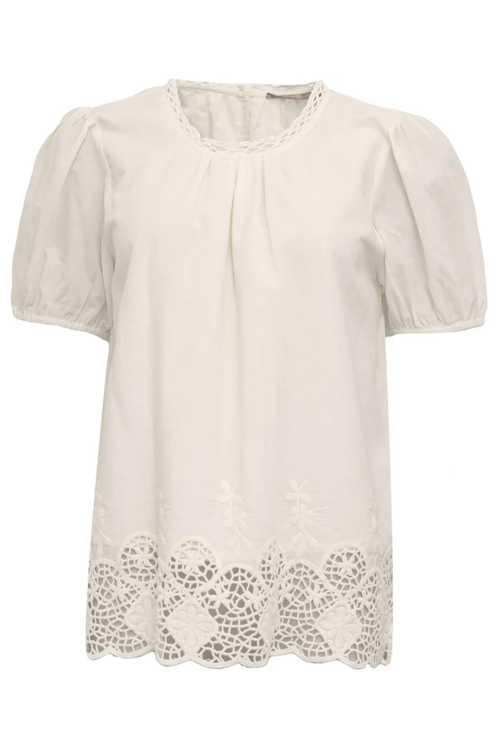 Glascow-blus - Whisper White