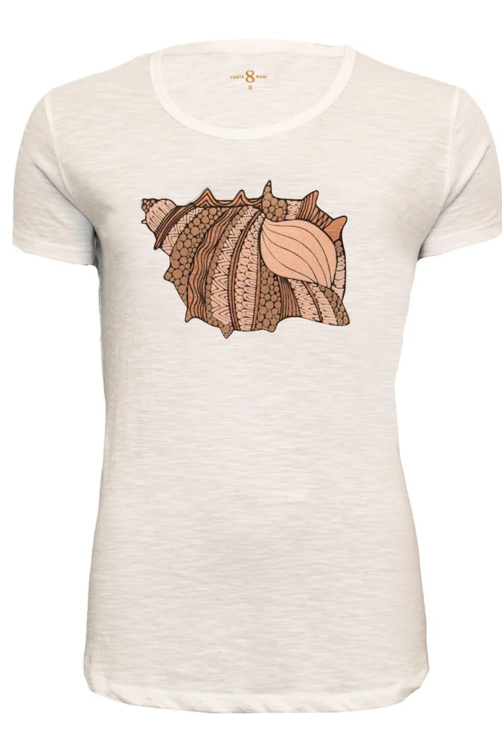 Snäckskals-T-shirt - Dammig Mix