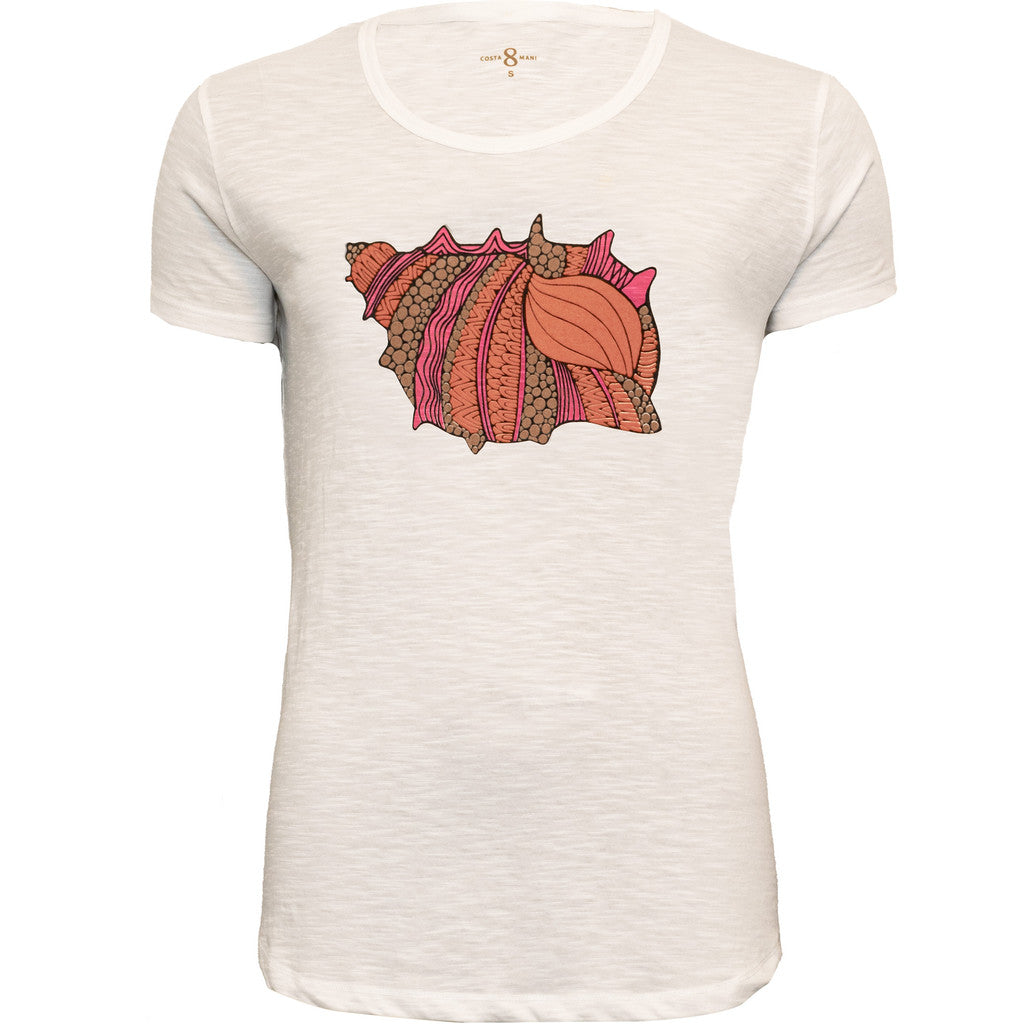 Costamani Seashell Tee T-shirts Coral Mix